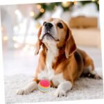 10pcs Eva Interactive Floating Rainbow Ball Cat Supplies Treat Lickable Puzzle Toy Pet Accessory - Image 9