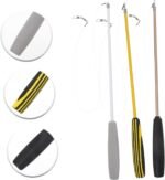 Yardwe 3pcs Interactive Cat Wand Toys DIY Assembly Kit Indoor Household Kitten Toys Random Colors for Adult Cats - Image 3