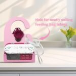 Holder for Infinity Feeding Pump - Lightweight G-Tube Pump Organizer with Built-in Tubing Coil, Charger Slot & Speaker Opening, Portable for Home and Travel - Image 5