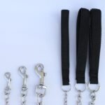 Heavy Duty Metal Dog Leash, Chew Proof Pet Leash Chain with Soft Padded Handle for Large & Medium Size Dogs, 4ft or 6ft (Black, 6FT x 3MM) - Image 5