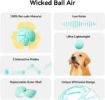 by Cheerble Smart Interactive Dog Ball Toy, Wicked Ball AIR - Automatic Moving, Bouncing & Rotating Ball with 3 Modes, E-TPU Material, IPX7 Waterproof for Medium to Large Dogs Indoor Play - Image 3