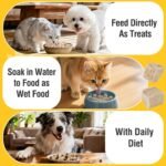 80g Freeze-Dried Duck Treats for Dogs & Cats, Healthy Pet Training Treats or Food Topper, Single Ingredient High-Protein 2.82oz - Image 7