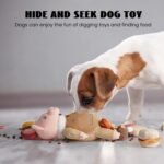 Nocciola Stuffed Pig Dog Toys: Funny Squeaky Crinkle Dog Chew Toys for Small Medium Breed, Plush Puzzle Training Pet Toys, Burrow Hide and Seek Mental Stimulation Anxiety Relief, 9 Packs - Image 5