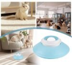 Dog Cat Licks Toys for Liquid Food, Anxieties Relief Slow Feeder Dog Lick Ball Treat Dispenser, Non-Slip Licking Bowl Enrichment Toys for Small Medium Breed Animals (White) - Image 4