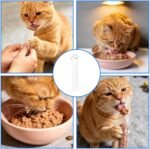 Cat Treats Lickable Squeezer - 3D Printed Puppy Food Dispensing,Kitten Treat Strip Squeezer - for Trainers Animal Lovers Apartment Home Office Shelters Bedroom Living Room Study - Image 5