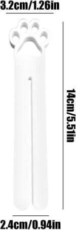 Cat Treats Lickable Squeezer - 3D Printed Puppy Food Dispensing,Kitten Treat Strip Squeezer - for Trainers Animal Lovers Apartment Home Office Shelters Bedroom Living Room Study - Image 6