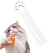 Cat Treats Lickable Squeezer - 3D Printed Puppy Food Dispensing,Kitten Treat Strip Squeezer - for Trainers Animal Lovers Apartment Home Office Shelters Bedroom Living Room Study - Image 10