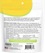 Fruit-Tastic Treat (2 oz.) - Healthy Crunchy Fruit-Flavored Treat - Sugar Gliders, Squirrels, Marmosets, Prairie Dogs, Hamsters, Chinchillas, Exotic Birds, Rabbits, Guinea Pigs & Other Small Pets - Image 4