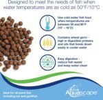 Aquascape Premium Cold Water Fish Food Pellets for Large Pond Fish, Large Pellet, 11 Pounds, 81047 - Image 4