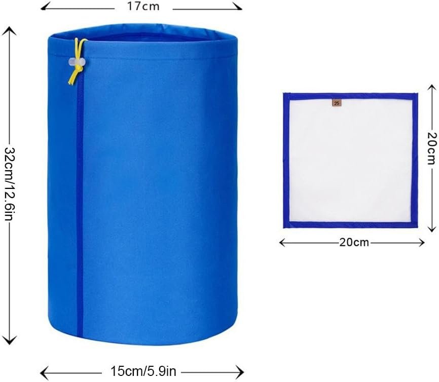 Filter Bags Oxford Cloth, 2024 New Filter Bags for Hash, Mesh Filter Bags, Breathable Mesh Filter Bags with Drawstring, Easy to Use Reusable Ventilation with Storage Bag - Image 10