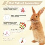 500 G Apple Chew Sticks, Small Animals Branch Chew Toys, Molar Wood Toy for Guinea Pigs, Rabbits, Squirrel, Chinchillas, Hamsters, Gerbil, Bunny and Small Pets - Image 5