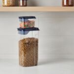 Cat Food and Treats Containers Set,Airtight Cat Food Containers for Dry Food Biscuit 5 Lbs+1.5 Lbs,Pet Food Storage Container Buckle Lid Portable Dispenser,BPA Free Plastic - Image 6