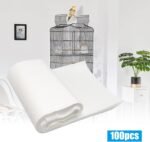 Bird Cage Paper Liners 100 Sheets Non-Woven Bird Nesting Box Pads, 22.8×10.6in - Image 4