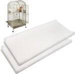 Bird Cage Paper Liners 100 Sheets Non-Woven Bird Nesting Box Pads, 22.8×10.6in - Image 9