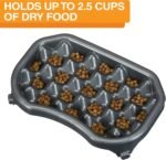 Neater Pet Brands - Neater Slow Feeder - Fun, Healthy, Stress Free Dog Bowl Helps Stop Bloat Prevents Obesity Improves Digestion (2.5 Cup, Gunmetal) - Image 6