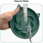 Slow Feeder Cat Bowl, Anti-Gulping Design, 2-Pack, for Wet and Dry Food - Image 8