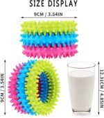 WADY Dog Chew Toys for Chewers, 6 Pcs Small DogToys Ring 360° Clean Pet Teeth, Puppy Teeth Chew Stick Toy for Small Medium - Image 3
