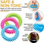 WADY Dog Chew Toys for Chewers, 6 Pcs Small DogToys Ring 360° Clean Pet Teeth, Puppy Teeth Chew Stick Toy for Small Medium - Image 5