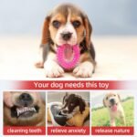 WADY Dog Chew Toys for Chewers, 6 Pcs Small DogToys Ring 360° Clean Pet Teeth, Puppy Teeth Chew Stick Toy for Small Medium - Image 6
