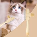 Flea Comb for Cats | Hair Removal Comb Flea Brush for Cat | Gentle Tick Remover Tool Pet Supplies, Ergonomic Cleaning Tools for Thick Long Hair Kitten Puppy - Image 4