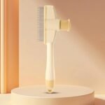 Flea Comb for Cats | Hair Removal Comb Flea Brush for Cat | Gentle Tick Remover Tool Pet Supplies, Ergonomic Cleaning Tools for Thick Long Hair Kitten Puppy - Image 9