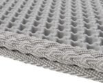 Cat Litter Mat - 24x15-Inch Waterproof Litter Box Mat with Dual-Layer Honeycomb Design for Trapping Litter - Slip-Resistant Cat Mat by PETMAKER (Gray) - Image 6