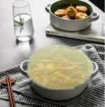 60-Pack Stretchable Silicone Food Storage Covers, Elastic Bowl Lids for Leftovers, Meal Prep, Snacks - BPA-Free, Eco-Friendly Reusable Plastic Wrap & Aluminum Foil Alternative,Fits Various Bowl Sizes - Image 5