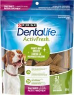 DentaLife ActivFresh Dog Treats for Small/Medium Breed Dogs - 439 g Pouch (1 Pack) - Image 3