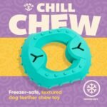 Yomp ChillChew Freezable Dog Toy – Cooling Chew Toy for Soft and Medium Chewers, Frozen Treat and Teething Toy – Made of Pet-Safe, Non-Toxic Silicone - Image 3