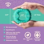 Yomp ChillChew Freezable Dog Toy – Cooling Chew Toy for Soft and Medium Chewers, Frozen Treat and Teething Toy – Made of Pet-Safe, Non-Toxic Silicone - Image 5