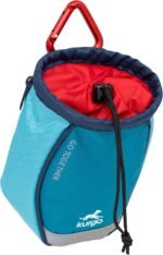 Kurgo Dog Training Treat Pouch Bag, Treat Bags for Dogs, Portable Pet Pocket Waist Clip Bag, Reflective Snack Bag for Pets, Includes Clip and Carabiner, Go Stuff-it Bag, Coastal Blue - Image 4