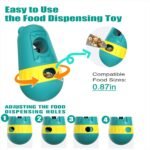 Dog Bully Stick Holder & Adjustable Treat Dispensing Ball, 2-in-1 Interactive Puzzle Feeder for Small/Medium/Large Dogs, Chew-Safe Slow Feeder Toy with Bone Lock, Enrichment to Keep Them Busy(Green) - Image 7