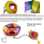 Interactive Cat Toy Automatic Hide and Seek Fast Rolling Ball in Cat Tunnel Cat Toy with Ultra-Long Runtime - Image 6
