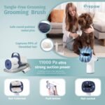 7-in-1 Pet Grooming Kit with Vacuum, 11000Pa Suction Power, 2.5L Dust Cup, 7 Grooming Tools, Cordless Paw Trimmer, Nail Grinder, Large Capacity Dust Cup, Whisper-Quiet Operation, USA Design - Image 4