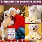 Freeze-Dried Chicken & Egg Cat and Dog Snacks - No Additives, Naturally Gentle, Suitable for Training Kittens and Puppies, Supports Coat and Digestive Health, 3.53oz/1PC - Image 9