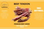 Heavy Tendon for Dogs - Heavy Beef Tendon Dog CHEW Treat - (10 Pack Approx. 448 Grams) - Rawhide Alternative - Long Lasting Single Ingredient Beef Tendon - 100% Natural Beef Treats for Dogs - Image 6