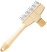 Pet Flea Comb | Tick Comb Grooming Brush for Cats Thick Hair - Gentle Tick Remover Tool Pet Supplies, Ergonomic Cleaning Tools for Thick Long Hair Kitten Puppy - Image 10