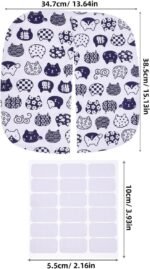 UPKOCH Self Cleaning Cat Litter Box Curtain Durable Cotton Linen Door Curtain for Automatic Litter Boxes - Image 4