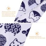 UPKOCH Self Cleaning Cat Litter Box Curtain Durable Cotton Linen Door Curtain for Automatic Litter Boxes - Image 6