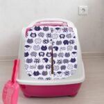 UPKOCH Self Cleaning Cat Litter Box Curtain Durable Cotton Linen Door Curtain for Automatic Litter Boxes - Image 9