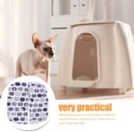UPKOCH Self Cleaning Cat Litter Box Curtain Durable Cotton Linen Door Curtain for Automatic Litter Boxes - Image 10