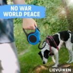 Retractable Dog Leash Automatic Telescopic Tractor Dog Tape, Pet Tape 10/16 FT Durable and Convenient, with Non-Slip Handle, Suitable for Small and Medium-Sized Dogs Blue - Image 7