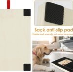 Dog Scratch Board for Nails Wooden Dog Nail File Board with Built-in Treat Box Dog Paws Trimming File Pad 34x24cm with 2X Sandpaper for Sensitive Dog Puppy Cat Nail Care - Image 4