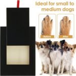 Dog Scratch Board for Nails Wooden Dog Nail File Board with Built-in Treat Box Dog Paws Trimming File Pad 34x24cm with 2X Sandpaper for Sensitive Dog Puppy Cat Nail Care - Image 5