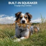 ALL FOR PAWS Squirrel Squeaky Doy Toy, Squirrel Dog Toy for Small Medium Breed, Puppy Fetch Toy with Squeaker, Plush Chew Dog Toy, Classic-Chipmunk S - Image 5