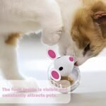 2 Pcs Cat Slow Feeder Food Ball – Cute Pet Treat Dispenser, Applicable to Interactive Dog Toys, Interactive Cat Toy, Dog Toys for Small Dogs, Treat Dispensing Dog Toy, Let Pets Eat on Their Own. - Image 8