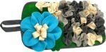 Animal Enrichment Foraging Pad for Rabbits Rodents Stimulating Feeding Activity Toy Polyester Fabric Decoration Floral Pattern Feeding - Image 6