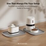 PETLIBRO Automatic Cat Feeder Wet Food with Stainless Steel Bowl, Refrigerated Auto Cat Feeder with Semiconductor Cooling, 3 Fresh Meals for 3 Days, App-Controlled Pet Food Dispenser (Grey Mat) - Image 6