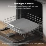 PETLIBRO Automatic Cat Feeder Wet Food with Stainless Steel Bowl, Refrigerated Auto Cat Feeder with Semiconductor Cooling, 3 Fresh Meals for 3 Days, App-Controlled Pet Food Dispenser (Grey Mat) - Image 7