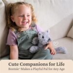 GUND Bootsie English Blue Kitten Plush Toy, Premium Cat Stuffed Animal for Ages 1 and Up, Gray, 9” - Image 7